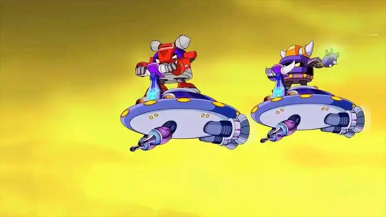 赛尔号:海盗头领开飞船降临,一炮击中无尽能源,无尽能源爆炸了