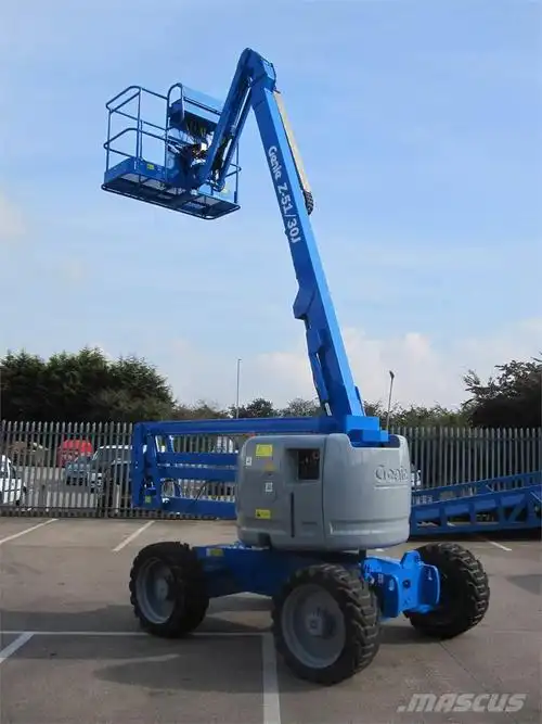 5米曲臂车高空作业升降平台租赁