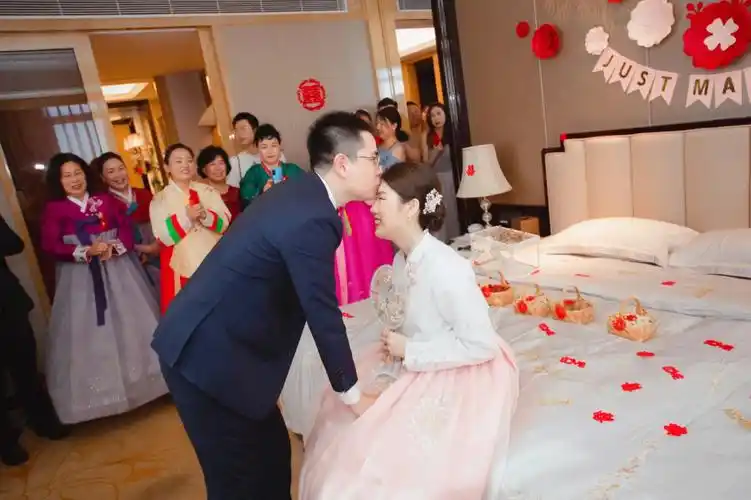 朝鲜族婚礼民族服装雪宫韩服