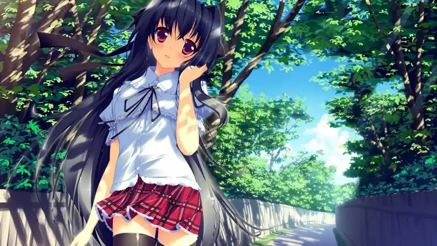 动漫美女萝莉电脑桌面壁纸高清大图预览1920x1080_卡通动漫下载_美桌