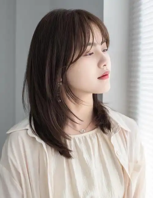中长发简约风✨