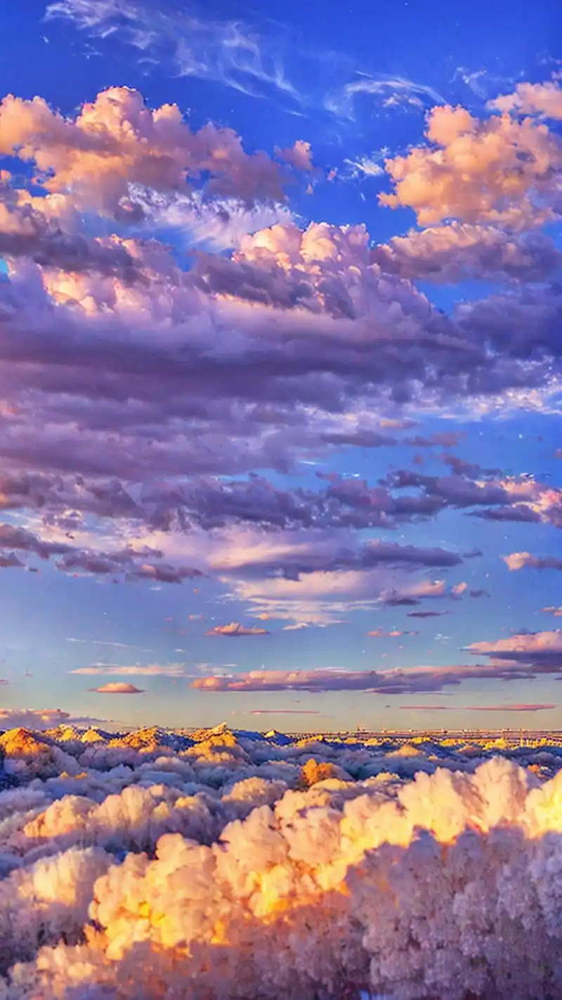 💖少女心爆棚的粉色云朵壁纸🌸