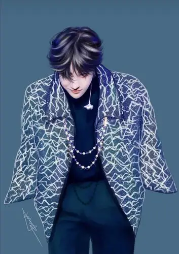 王一博漫画头像图源见水印