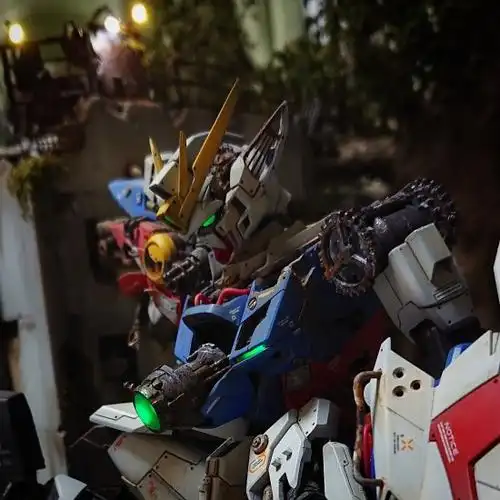 飞翼零式高达战损版网友耗时七月完成胶佬恐怖如斯