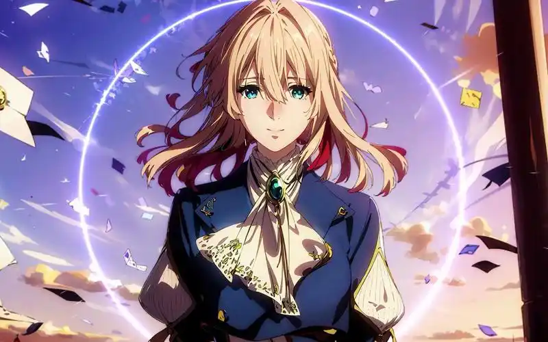 动漫壁纸 紫罗兰永恒花园 wallpaper engine自制壁纸