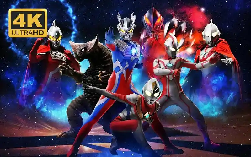 【4k】经典奥特曼剧场:宇宙英雄之超银河传说战斗合集