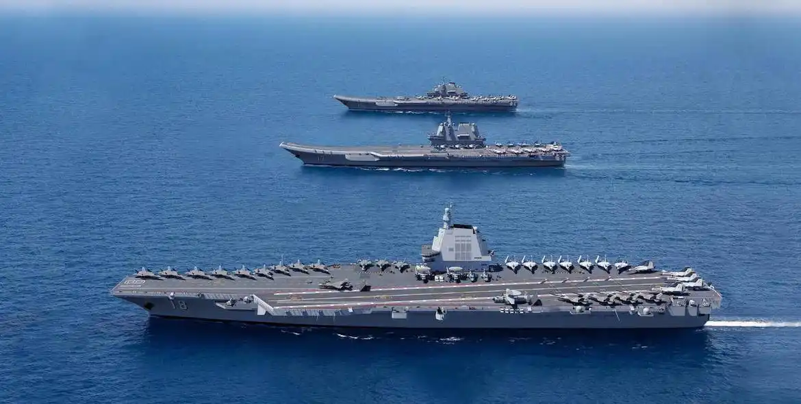 英媒:福建舰下半年海试,中国004型航母性能更强,远超美福特号
