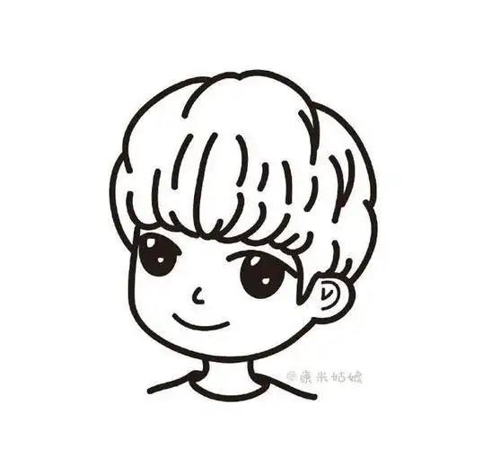 q版易烊千玺tfboys简笔画画步骤简笔画教你画tfboy之q版易烊千玺