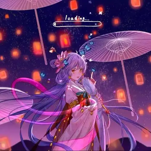 紫色系动漫头像来喽