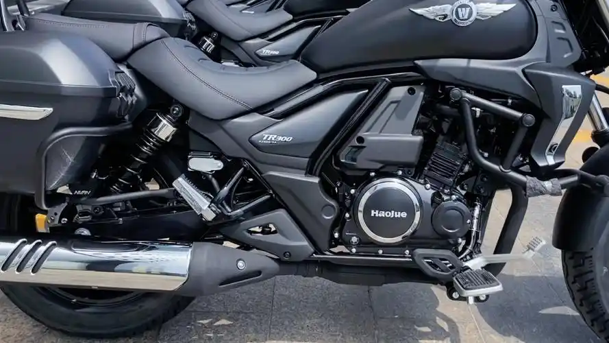 豪爵tr300实车来啦