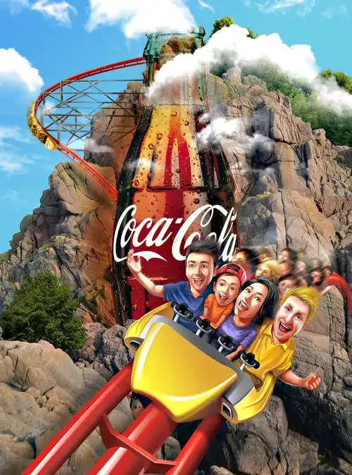 可口可乐宣传海报
