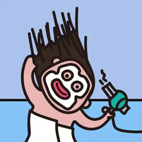 哈哈哈哈哈哈哈哈哈(今天点赞能不能过万全靠它了#表情包  #手绘头像