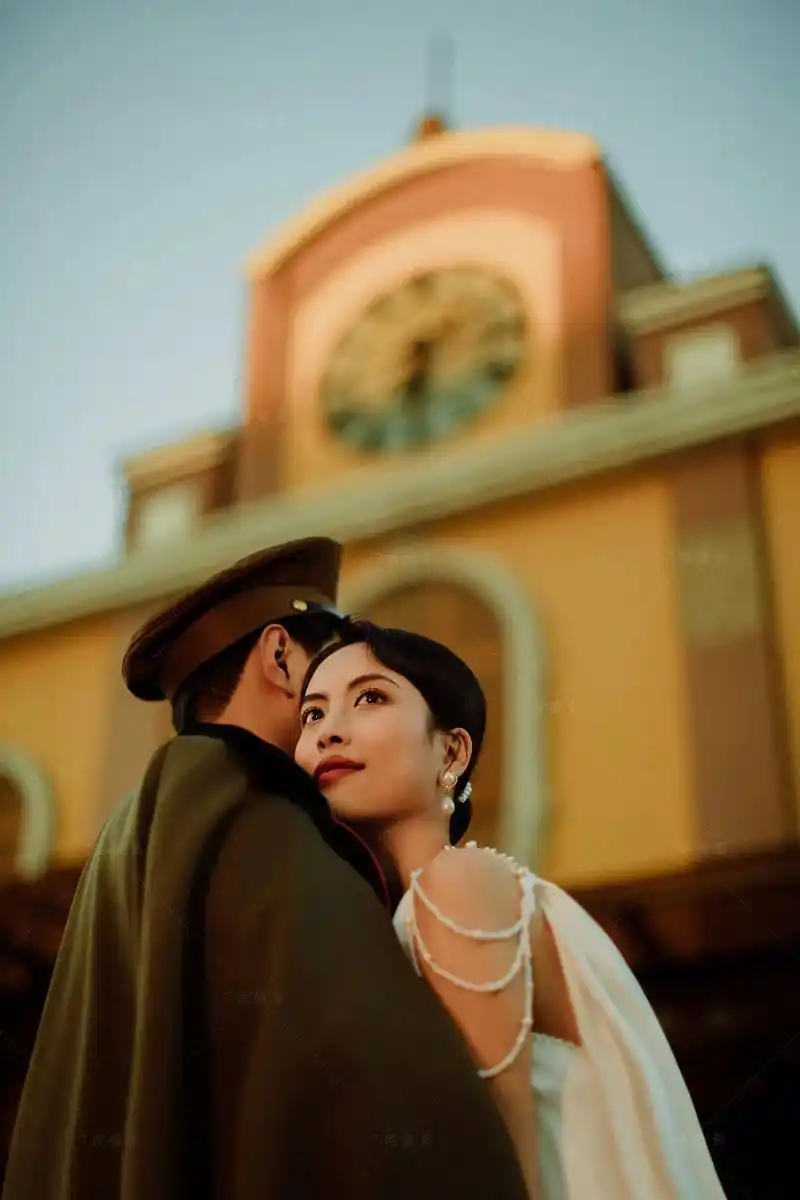 军阀民国复古风婚纱照