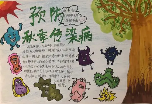 "预防传染病"手抄报评比活动