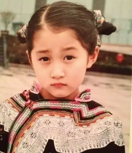 明星童年高清修复照他们小时候真的好可爱啊