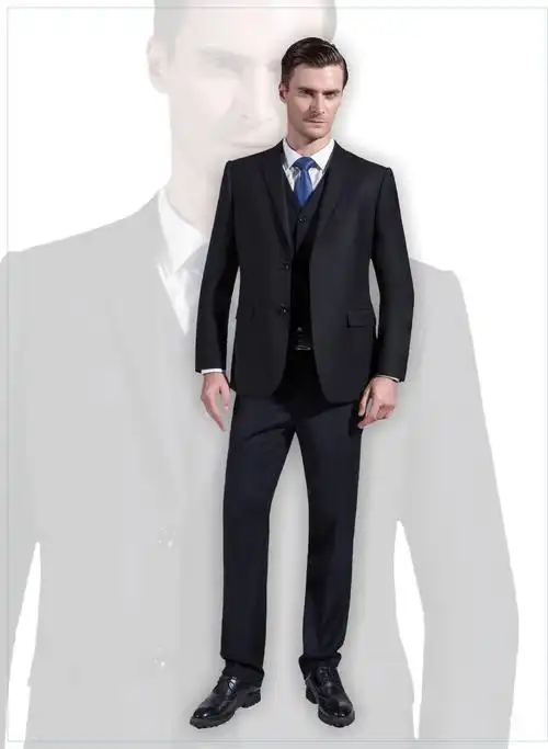 【亨悦祥】高端定制西服套装男 下单请在备注中标注尺寸 免费修改直到