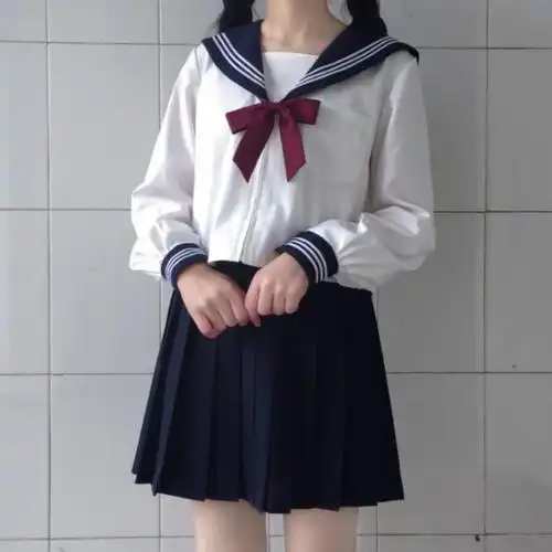 这么仙气的jk制服头像,可爱女生头像!