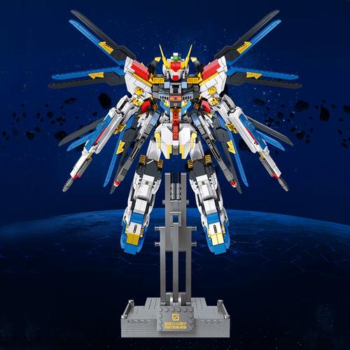 适用乐高高达强袭飓风自由国风机甲积木男孩子生日礼物拼装模型