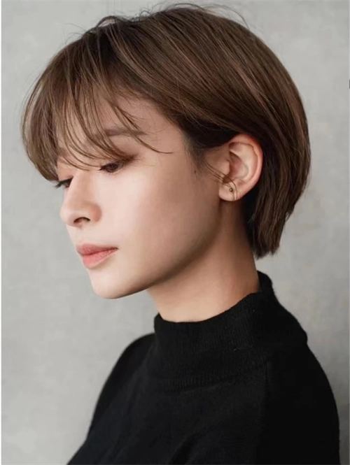 日系风格短发 款款好看到飞起_日韩发型 - 美发站