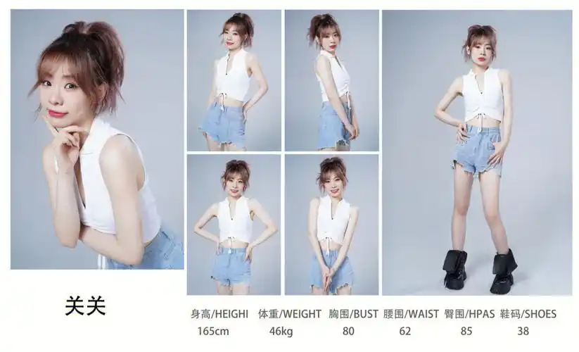 casting模卡排版演员casting