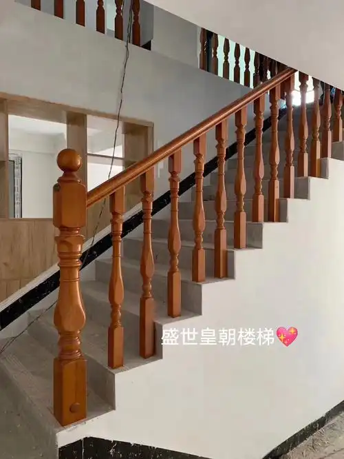 泰国橡木实木楼梯扶手