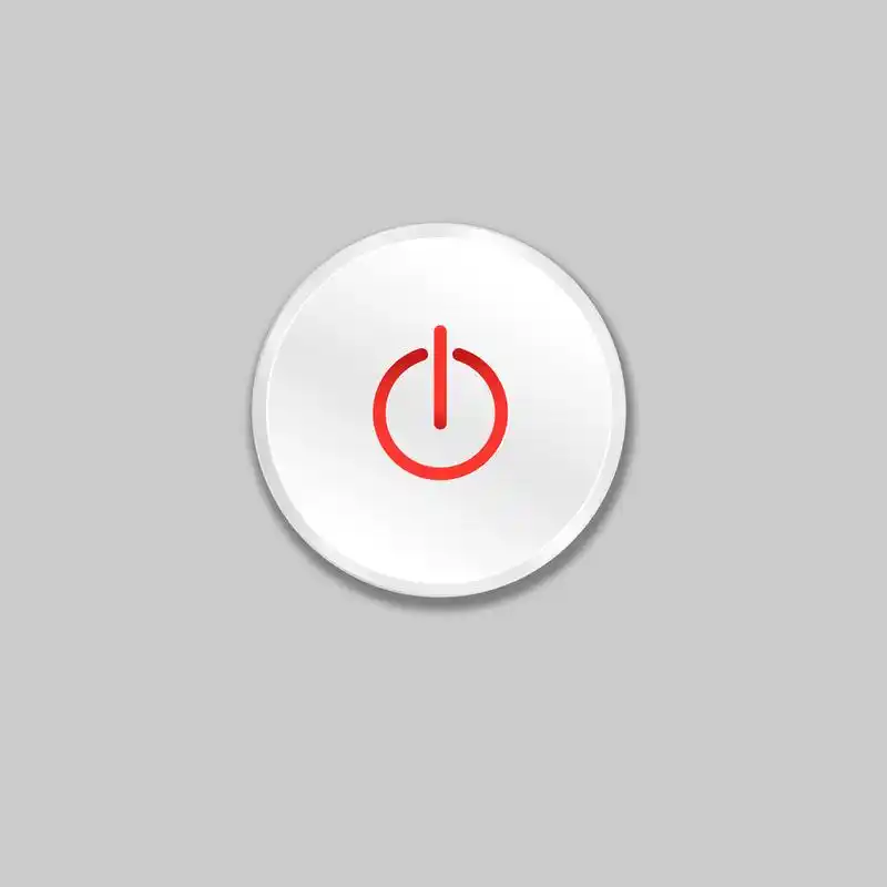 电源按钮,图形,按键,灰色背景