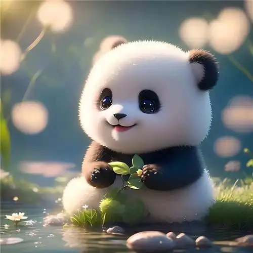 超萌可爱治愈的熊猫宝宝头像图片(精选17张),熊猫幼崽_动物头像_头像