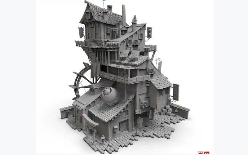 【期末作业】maya房屋建模(完结)_哔哩哔哩 (゜-゜)つロ 干杯~-bili