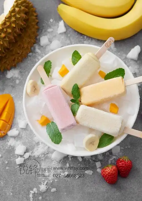 冰棒冷饮拍摄和利冰淇淋