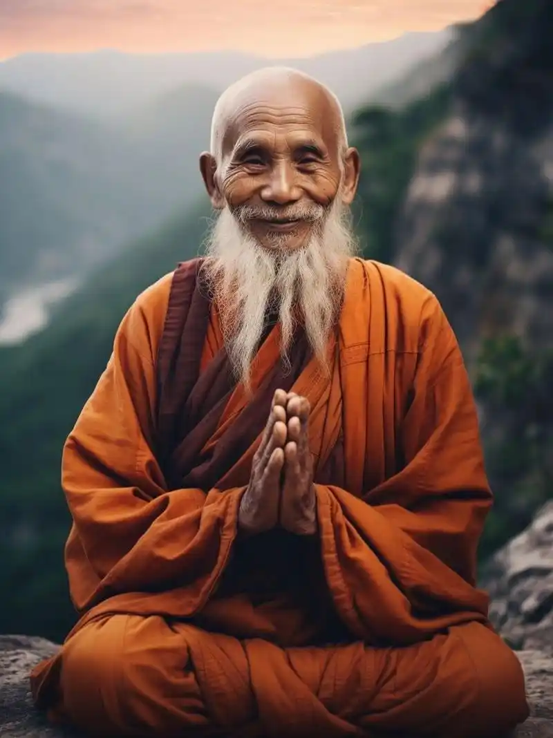 ai小和尚的师傅,得道高僧,原图礼貌自取  最近有小