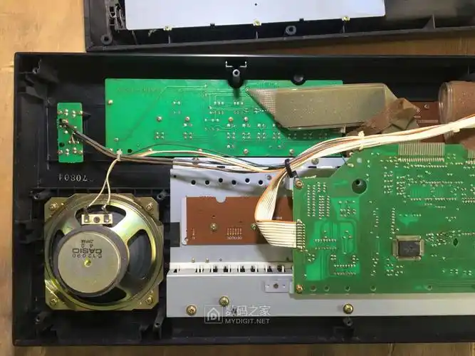 卡西欧电子琴casio ct-450拆解打理维修