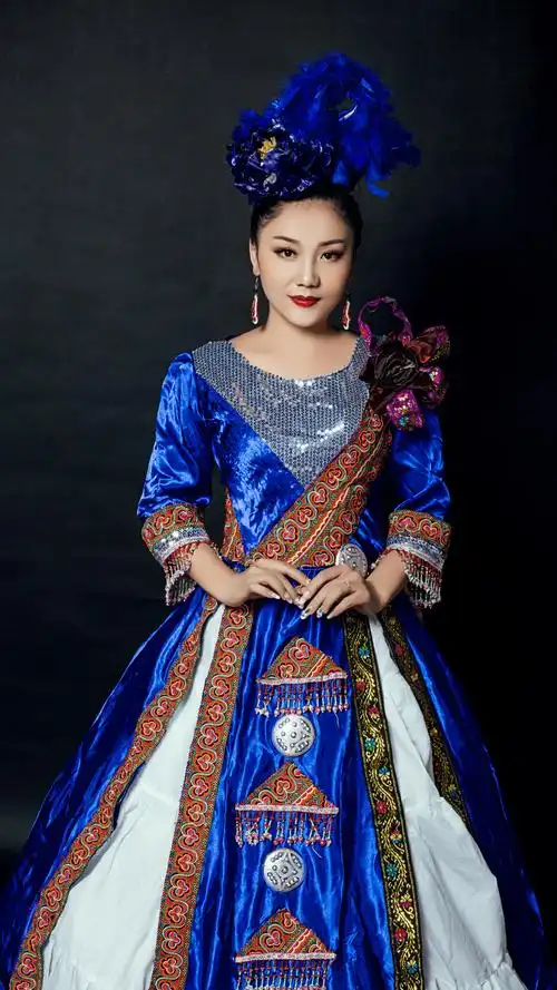 苗族歌手夜叶杨燕应邀参加星公益首届少数民族春晚_贵州_cctv_星全国