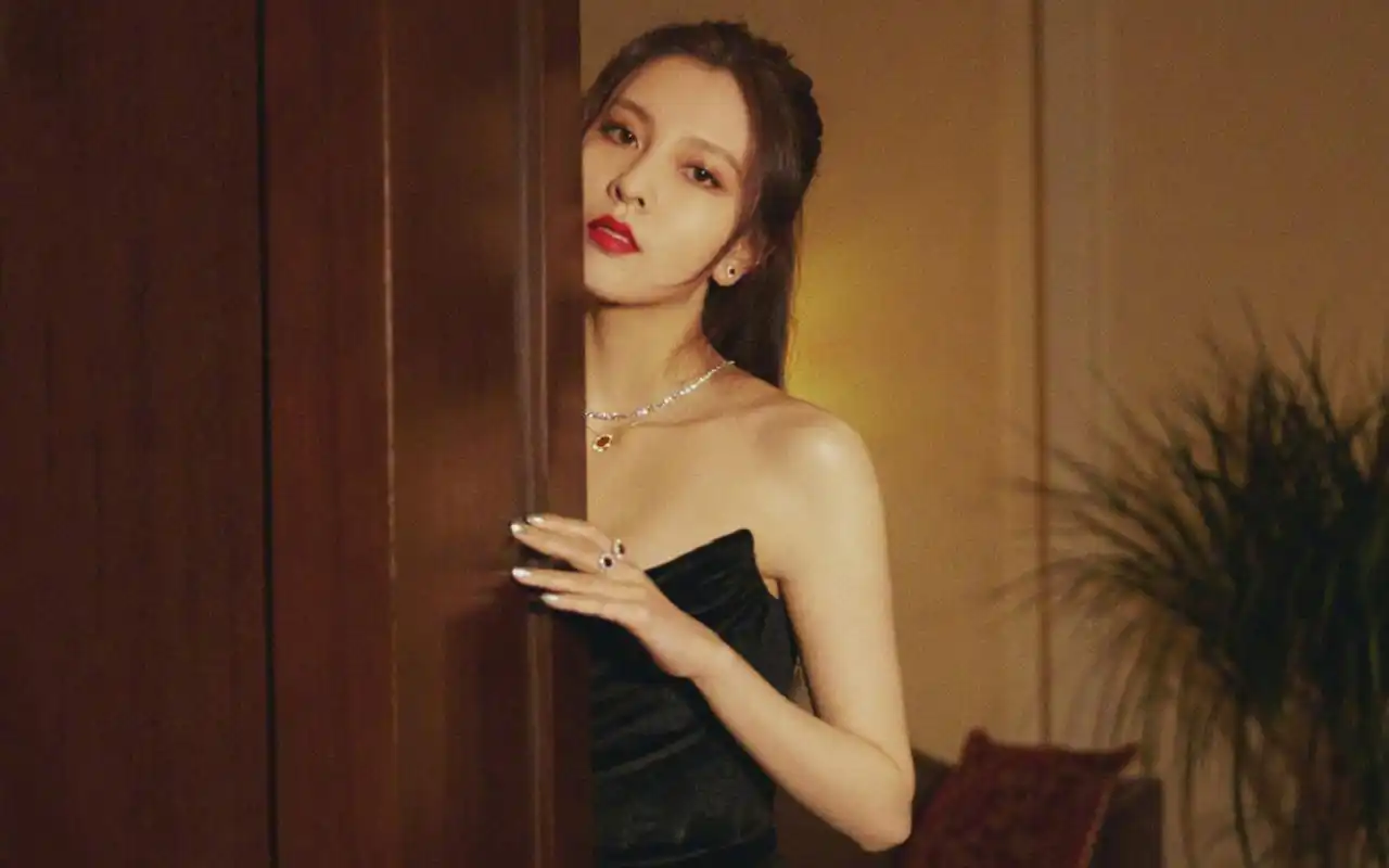 宋妍霏精致性感高清桌面壁纸