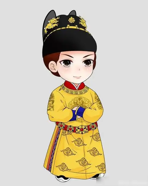 明皇帝卡通形象