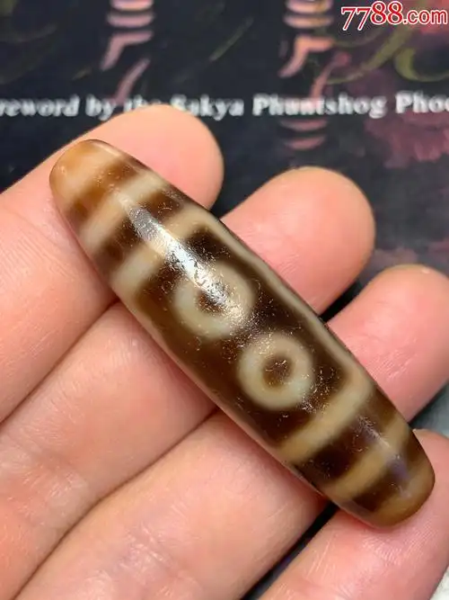 五眼天珠_玛瑙_产地图片_收藏价值_7788奇石收藏