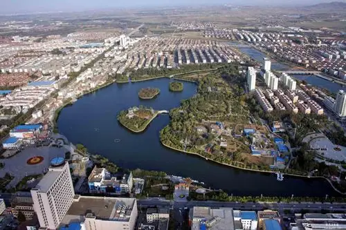 航拍下美丽的莱西 - 遥远天空 - 遥远天空的博客