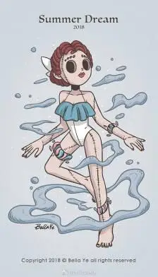 第五人格 女性全员向泳装 作者见水印