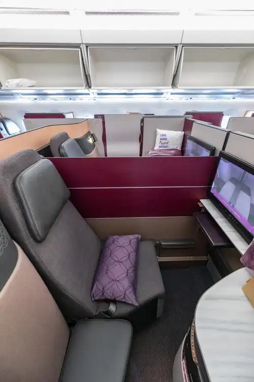 可能是全球最佳商务舱——卡塔尔航空多哈-休斯顿(doh-iah) a350-1000