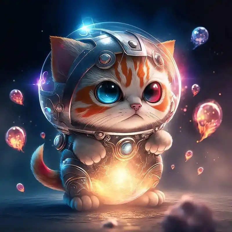 猫猫来了机器猫咪头像