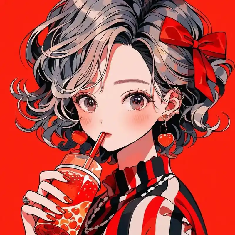 【二次元美少女头像分享】 桃色系90红色系,你怎么选?