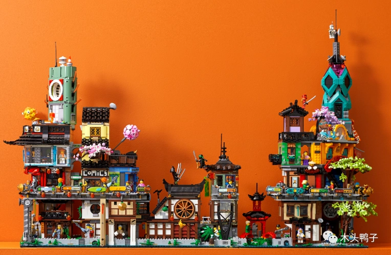 依然如此放肆的设计乐高71741幻影忍者城市花园首发测评