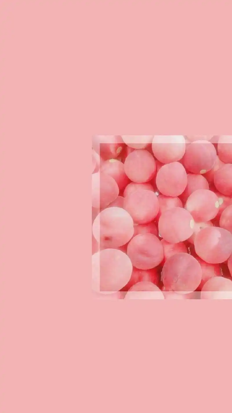 少女心橘粉色水蜜桃手机壁纸