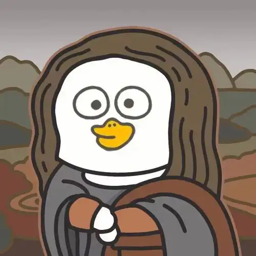 世界名画之蒙娜丽鸭