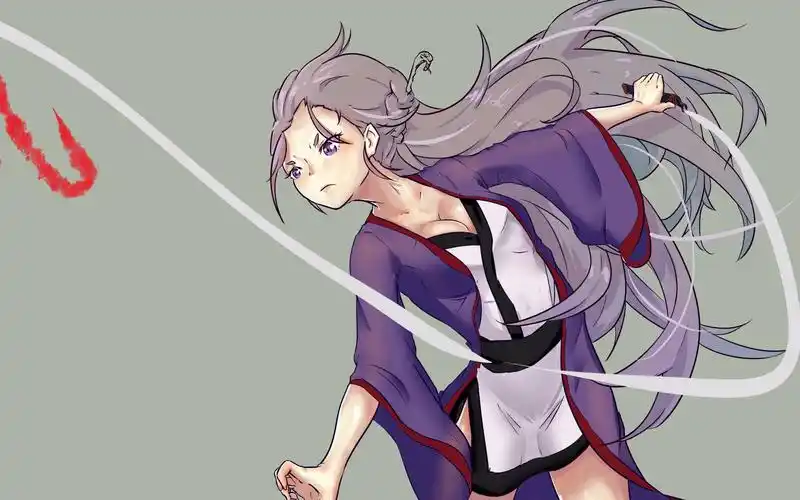 【绘画过程】画一个梅超风大姐姐