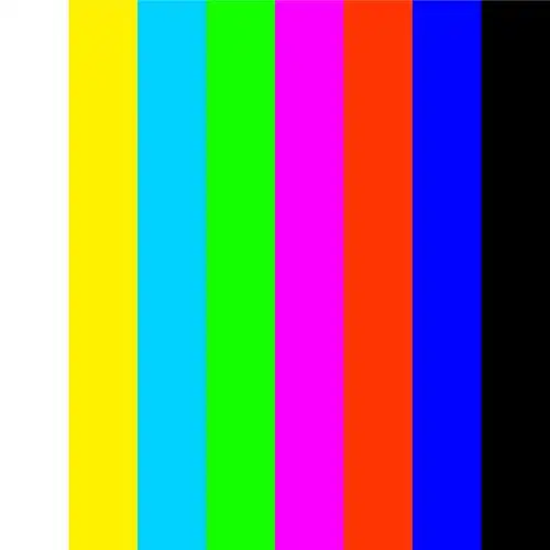 电视彩色条信号