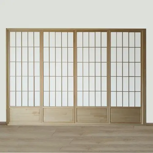 定制日式榻榻米格子推拉门室门移门拉门隔断实木门和室门