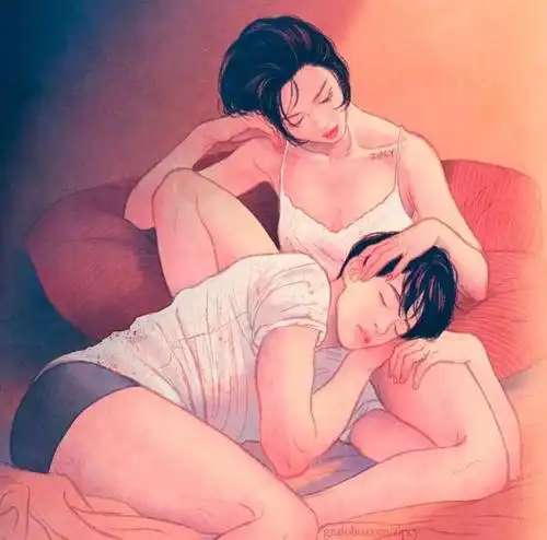 姿势是膝趾交叠没什么特别的只是挨着你就拥有了幸福平凡的日子里唯一