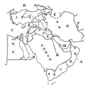 简图简笔画淡水湖地图简笔画中东地形图高清版简笔画中东地区地形图简