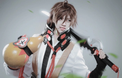 原创王者荣耀李白cos输了游戏的玩家看后要是能重来我要选李白