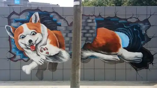 常州动物园3d立体画_美之忆墙绘_南京分站